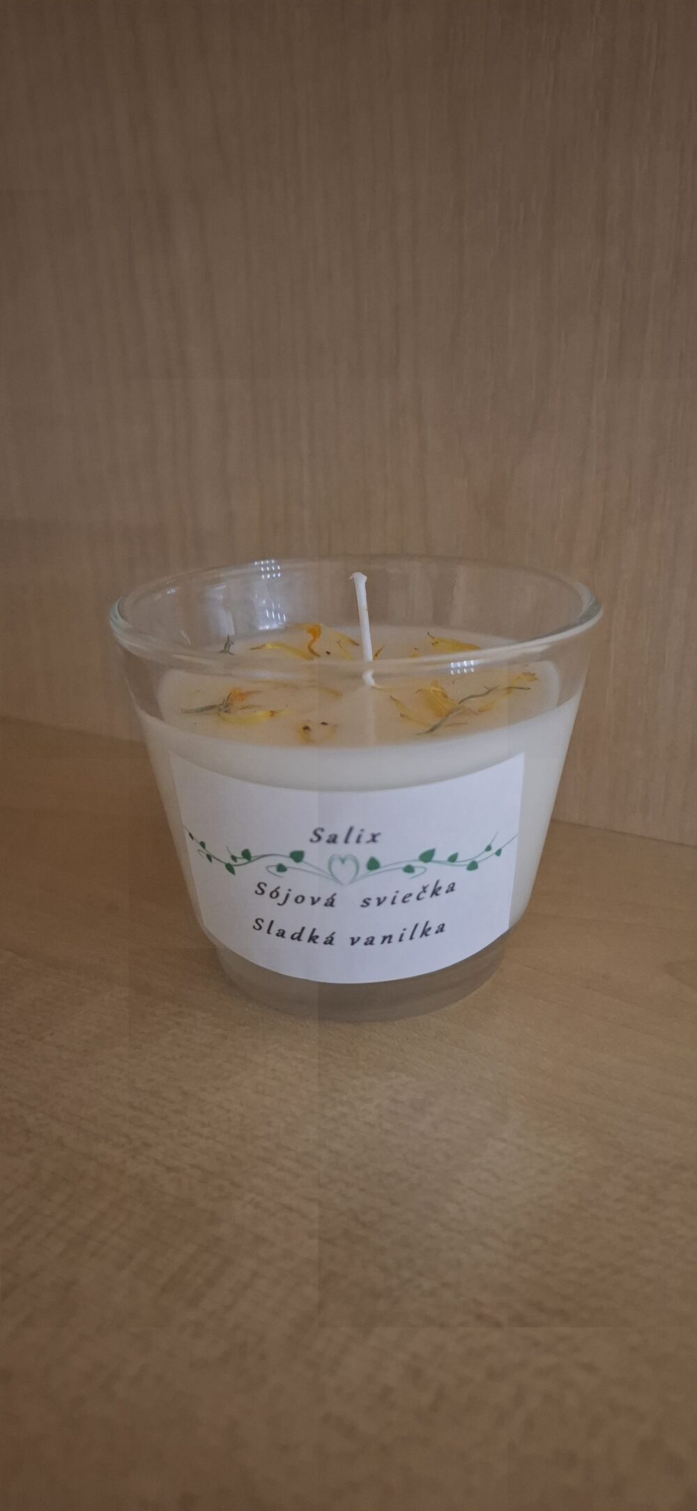 Malá sójová sviečka  SLADKÁ  VANILKA - Image 2