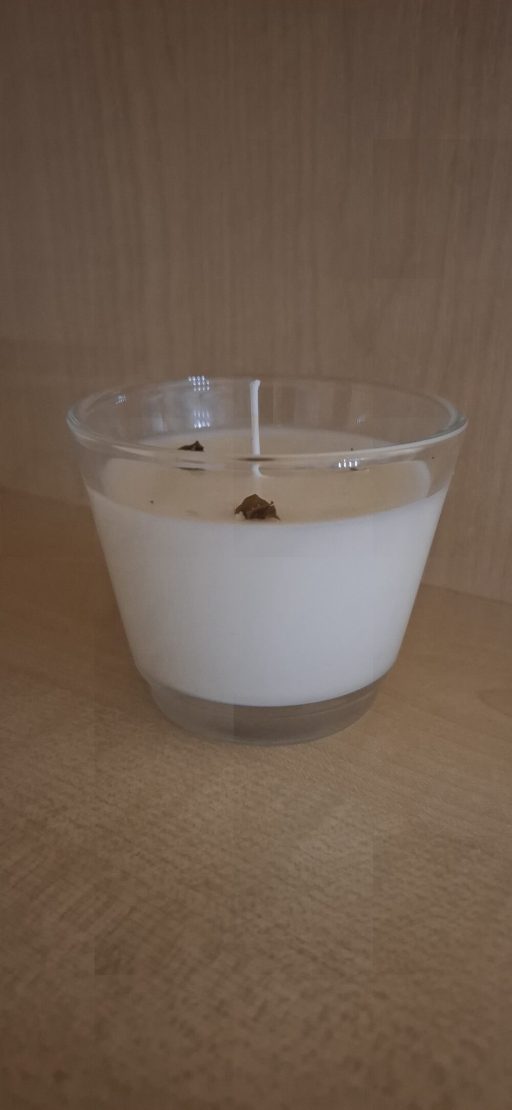 Malá sójová sviečka TMAVÝ MED A TABAK - Image 2